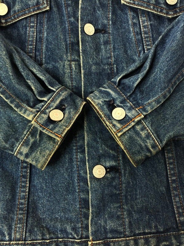 【中古品】【メンズ】 LEVI'S リーバイス 80's DENIM TRACKER JACKET 70649-0217 刻印J02 80年代 デニム トラッカー ジャケット 日本製 ヴィンテージ 146-260926-rt-23-tagh サイズ：M カラー：インディゴ 万代Net店
