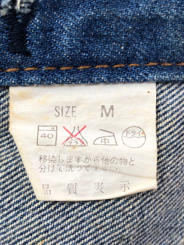【中古品】【メンズ】 LEVI'S リーバイス 80's DENIM TRACKER JACKET 70649-0217 刻印J02 80年代 デニム トラッカー ジャケット 日本製 ヴィンテージ 146-260926-rt-23-tagh サイズ：M カラー：インディゴ 万代Net店