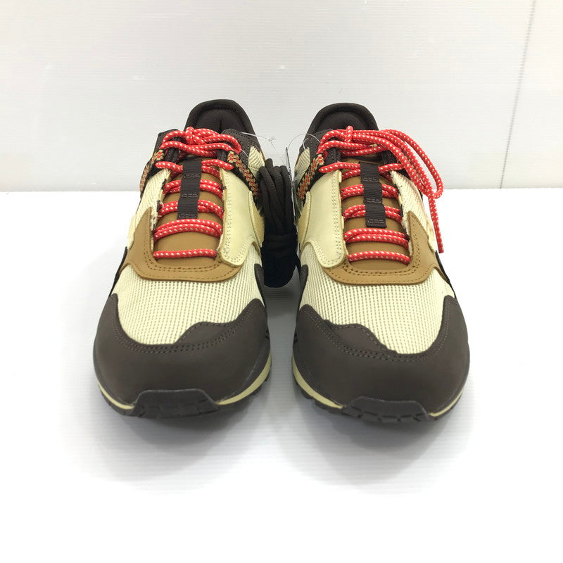 【中古美品】【メンズ】 NIKE ナイキ×TRAVIS SCOTT トラヴィス・スコット AIR MAX 1 DO9392-200 エアマックス 1 スニーカー 靴 160-260925-na-31-tagh サイズ：29cm US 11 カラー：BAROQUE BROWN/LEMON DROP-WHEAT 万代Net店