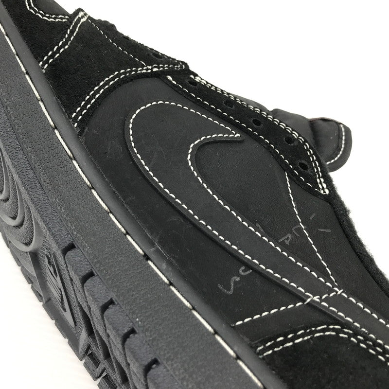 【中古美品】【メンズ】 NIKE ナイキ×TRAVIS SCOTT トラヴィス・スコット AIR JORDAN 1 LOW OG SP DM7866-001 エアジョーダン ロー スニーカー 靴 160-260925-na-32-tagh サイズ：29cm US 11 カラー：BLACK/PHANTOM BLACK 万代Net店