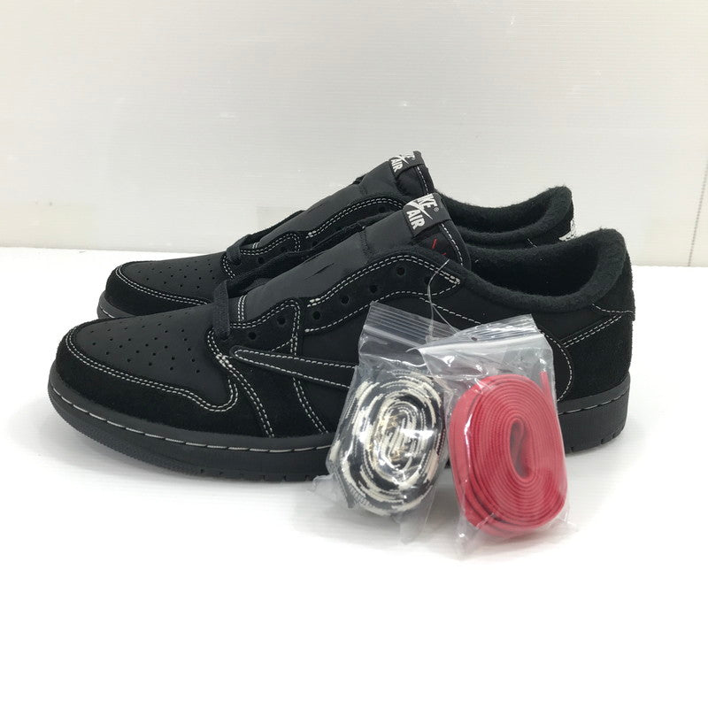 【中古美品】【メンズ】 NIKE ナイキ×TRAVIS SCOTT トラヴィス・スコット AIR JORDAN 1 LOW OG SP DM7866-001 エアジョーダン ロー スニーカー 靴 160-260925-na-32-tagh サイズ：29cm US 11 カラー：BLACK/PHANTOM BLACK 万代Net店
