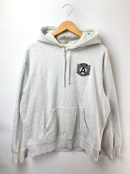 【中古品】【メンズ】 SUPREME シュプリーム 20AW ANTI HOODED SWEATSHIRT GRAY フーデッド スウェットシャツ パーカー トップス 149-261001-rt-07-tagh サイズ：M カラー：グレー 万代Net店