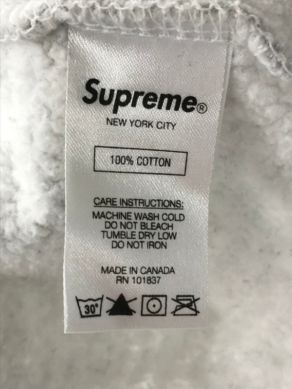 【中古品】【メンズ】 SUPREME シュプリーム 20AW ANTI HOODED SWEATSHIRT GRAY フーデッド スウェットシャツ パーカー トップス 149-261001-rt-07-tagh サイズ：M カラー：グレー 万代Net店