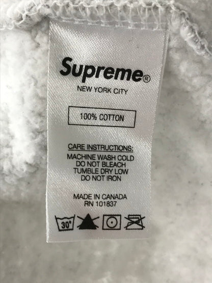 【中古品】【メンズ】 SUPREME シュプリーム 20AW ANTI HOODED SWEATSHIRT GRAY フーデッド スウェットシャツ パーカー トップス 149-261001-rt-07-tagh サイズ：M カラー：グレー 万代Net店