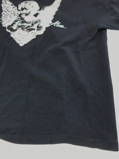 【中古品】【メンズ】 HOLICK ホリック ANGEL TEE NAVY エンジェル Tシャツ トップス 半袖Tシャツ 142-260924-rt-08-tagh サイズ：M カラー：ネイビー 万代Net店