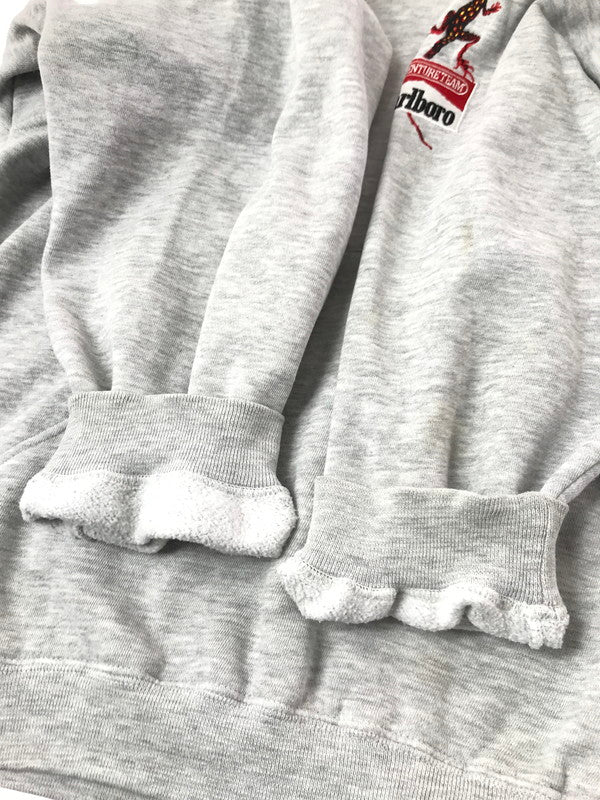 【中古品】【メンズ】 MARLBORO 90's LIZARD HOODED SWEATSHIRT 90年代 リザード フーデッド スウェットシャツ トップス 146-260924-rt-12-tagh サイズ：F カラー：グレー 万代Net店