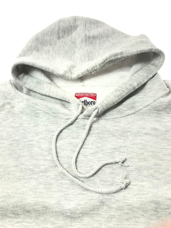 【中古品】【メンズ】 MARLBORO 90's LIZARD HOODED SWEATSHIRT 90年代 リザード フーデッド スウェットシャツ トップス 146-260924-rt-12-tagh サイズ：F カラー：グレー 万代Net店
