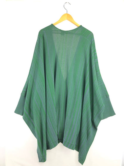 【中古品】【メンズ】 VIVIENNE WESTWOOD MAN ヴィヴィアン ウエストウッド マン BLANKET CARDIGAN VW-LK-84516 ブランケット カーディガン 141-261001-na-02-tagh サイズ：F カラー：グリーン 万代Net店