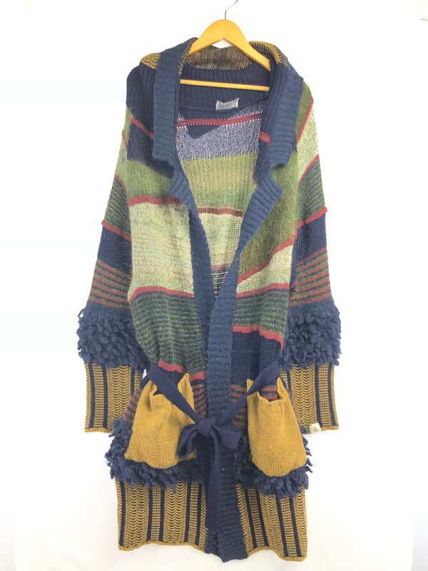 【中古品】【メンズ】 VIVIENNE WESTWOOD MAN GOWN CARDIGAN VW-LK-73016 ガウン カーディガン 141-261001-na-03-tagh サイズ：F カラー：マルチカラー 万代Net店