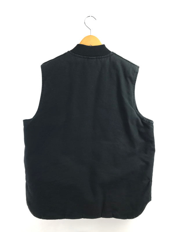 【中古品】【メンズ】 CARHARTT カーハート DUCK VEST BLACK ダック ベスト ブラック トップス 146-260924-rt-38-tagh サイズ：XL カラー：ブラック 万代Net店