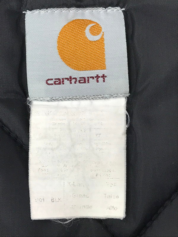 【中古品】【メンズ】 CARHARTT カーハート DUCK VEST BLACK ダック ベスト ブラック トップス 146-260924-rt-38-tagh サイズ：XL カラー：ブラック 万代Net店