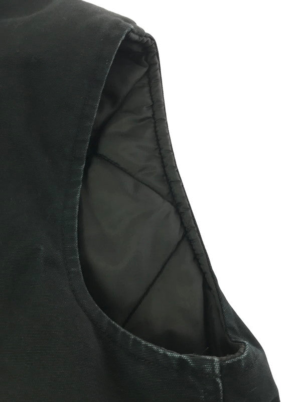 【中古品】【メンズ】 CARHARTT カーハート DUCK VEST BLACK ダック ベスト ブラック トップス 146-260924-rt-38-tagh サイズ：XL カラー：ブラック 万代Net店