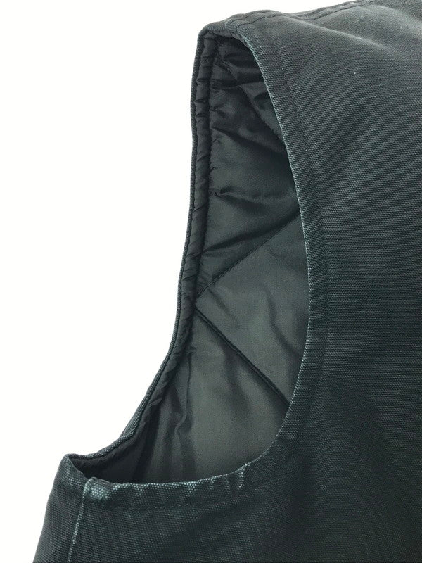 【中古品】【メンズ】 CARHARTT カーハート DUCK VEST BLACK ダック ベスト ブラック トップス 146-260924-rt-38-tagh サイズ：XL カラー：ブラック 万代Net店