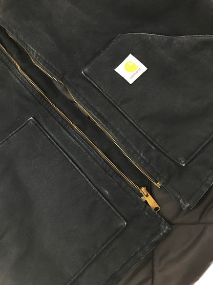 【中古品】【メンズ】 CARHARTT カーハート DUCK VEST BLACK ダック ベスト ブラック トップス 146-260924-rt-38-tagh サイズ：XL カラー：ブラック 万代Net店