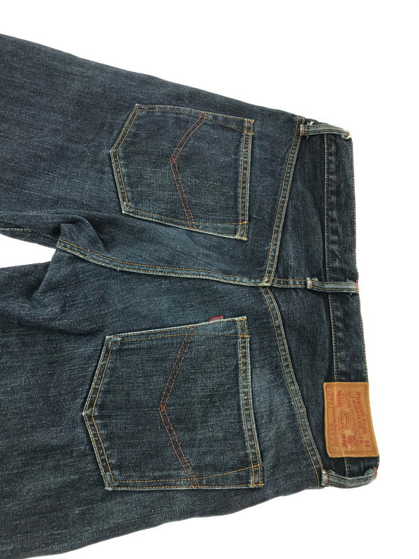 【中古品】【メンズ】 BURGUS PLUS HINOYA バーガス プラス ヒノヤ DENIM PANTS INDIGO 705 デニム パンツ ジーパン ボトムス 156-260926-rt-12-tagh サイズ：31 カラー：インディゴ 万代Net店
