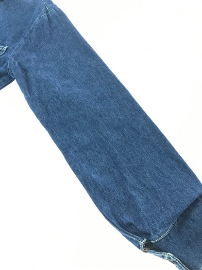 【中古品】【メンズ】 POINTER BRAND ポインターブランド DENIM COVERALL INDIGO デニム カバー オール ライトアウター 146-260924-rt-20-tagh サイズ：38 カラー：インディゴ 万代Net店