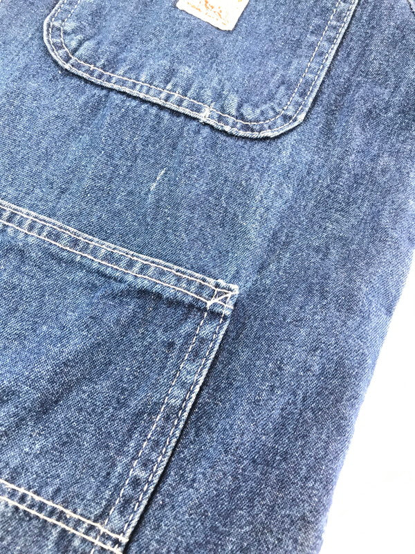 【中古品】【メンズ】 POINTER BRAND ポインターブランド DENIM COVERALL INDIGO デニム カバー オール ライトアウター 146-260924-rt-20-tagh サイズ：38 カラー：インディゴ 万代Net店