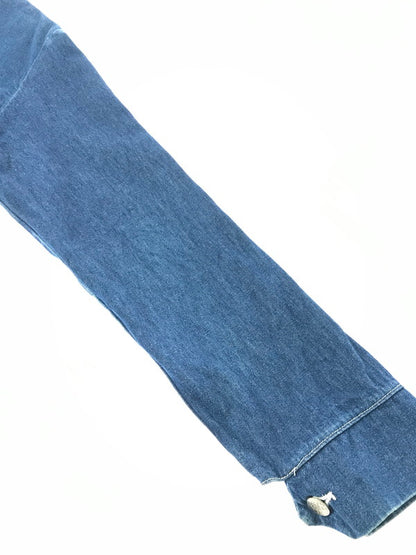 【中古品】【メンズ】 POINTER BRAND ポインターブランド DENIM COVERALL INDIGO デニム カバー オール ライトアウター 146-260924-rt-20-tagh サイズ：38 カラー：インディゴ 万代Net店