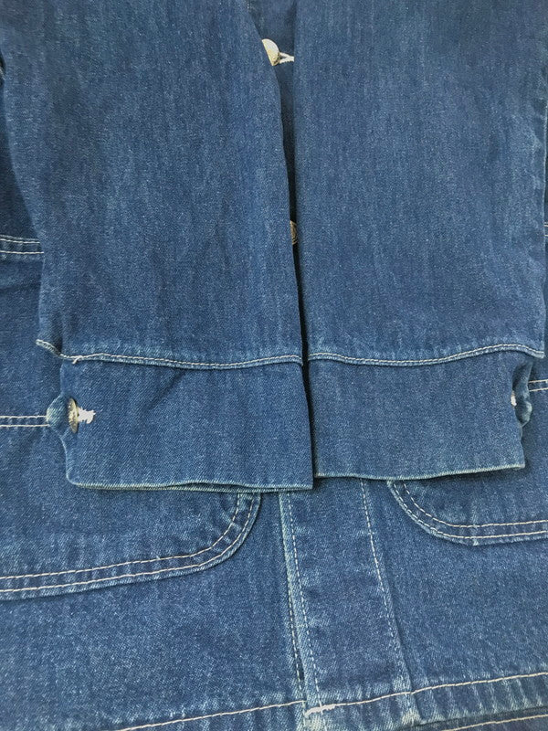 【中古品】【メンズ】 POINTER BRAND ポインターブランド DENIM COVERALL INDIGO デニム カバー オール ライトアウター 146-260924-rt-20-tagh サイズ：38 カラー：インディゴ 万代Net店
