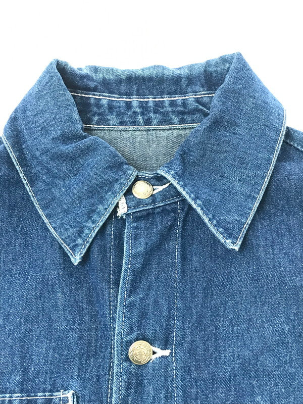 【中古品】【メンズ】 POINTER BRAND ポインターブランド DENIM COVERALL INDIGO デニム カバー オール ライトアウター 146-260924-rt-20-tagh サイズ：38 カラー：インディゴ 万代Net店