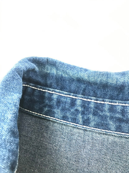 【中古品】【メンズ】 POINTER BRAND ポインターブランド DENIM COVERALL INDIGO デニム カバー オール ライトアウター 146-260924-rt-20-tagh サイズ：38 カラー：インディゴ 万代Net店