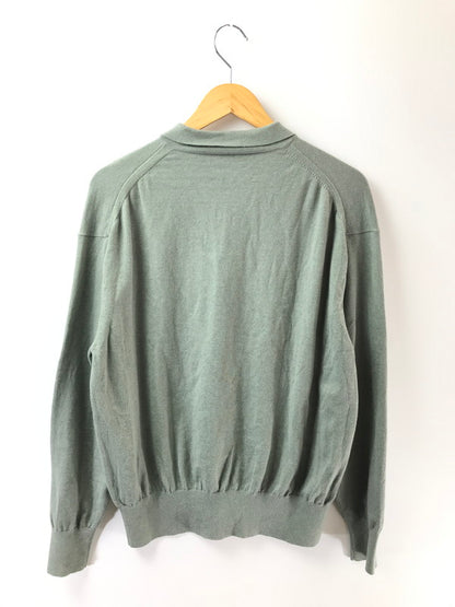 【中古品】【メンズ】 CREPUSCULE クレプスキュール KNIT SHIRTS L/S 2301-012 ニット シャツ トップス 140-260924-rt-26-tagh サイズ：1 カラー：グリーン 万代Net店