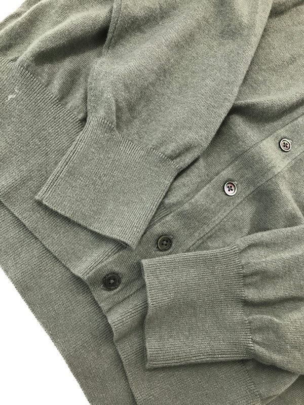 【中古品】【メンズ】 CREPUSCULE クレプスキュール KNIT SHIRTS L/S 2301-012 ニット シャツ トップス 140-260924-rt-26-tagh サイズ：1 カラー：グリーン 万代Net店