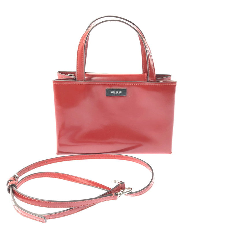 【中古品】【レディース】 KATE SPADE NEW YORK ケイト スペード ニューヨーク SAM ICON SMALL TOTE K8818 サム アイコン スモール トート バッグ 鞄 188-261015-ty-07-tagh カラー：レッド 万代Net店
