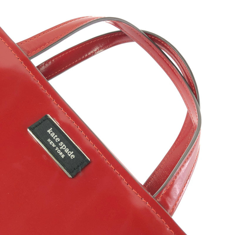 【中古品】【レディース】 KATE SPADE NEW YORK ケイト スペード ニューヨーク SAM ICON SMALL TOTE K8818 サム アイコン スモール トート バッグ 鞄 188-261015-ty-07-tagh カラー：レッド 万代Net店