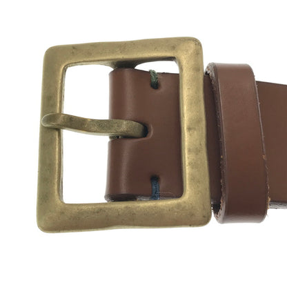 【中古品】【メンズ】 PAUL SMITH ポール・スミス LEATHER BELT レザー ベルト アクセサリー 205-261016-rt-08-tagh カラー：ブラウン 万代Net店