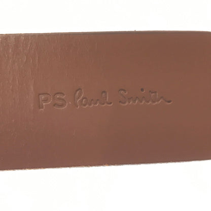 【中古品】【メンズ】 PAUL SMITH ポール・スミス LEATHER BELT レザー ベルト アクセサリー 205-261016-rt-08-tagh カラー：ブラウン 万代Net店