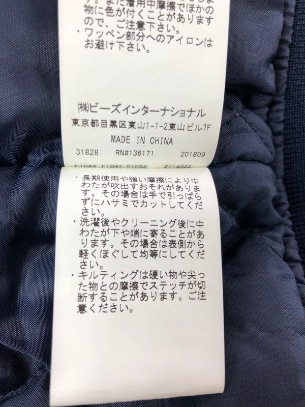 【中古品】【メンズ】 XLARGE エクストララージ SCRIPT LOGO VARSITY PUFF JACKET 01183510 スクリプト ロゴ バーシティー ジャケット アウター 142-260930-rt-11-tagh サイズ：XL カラー：ライム 万代Net店
