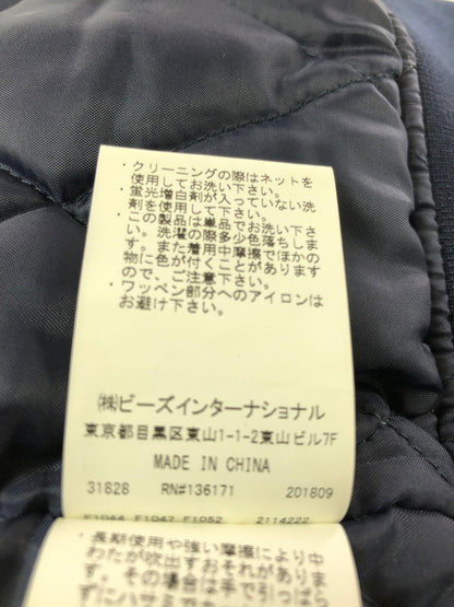【中古品】【メンズ】 XLARGE エクストララージ SCRIPT LOGO VARSITY PUFF JACKET 01183510 スクリプト ロゴ バーシティー ジャケット アウター 142-260930-rt-11-tagh サイズ：XL カラー：ライム 万代Net店