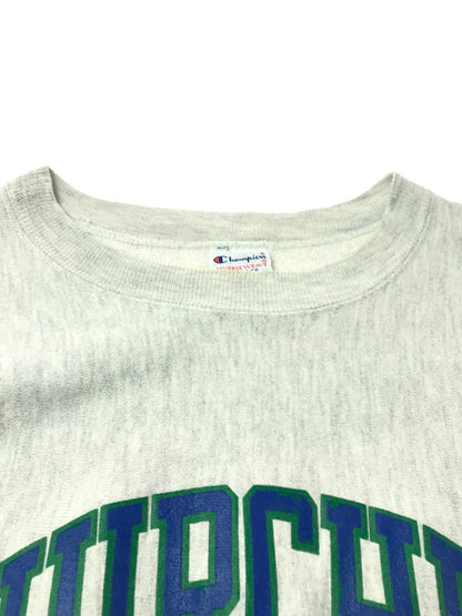 【中古品】【メンズ】 CHAMPION チャンピオン 90～00's REVERSE WEAVE CREW NECK SWEATSHIRT CHURCHILL FOOTBALL リバースウィーブ スウェットシャツ トップス 146-260924-rt-06-tagh サイズ：XXL カラー：グレー 万代Net店