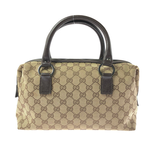 【中古品】【レディース】 GUCCI グッチ MONOGRAM MINI BOSTON BAG 113009 204991 モノグラム ミニ ボストン バッグ 鞄 180-261015-ty-05-tagh カラー：ブラウン 万代Net店