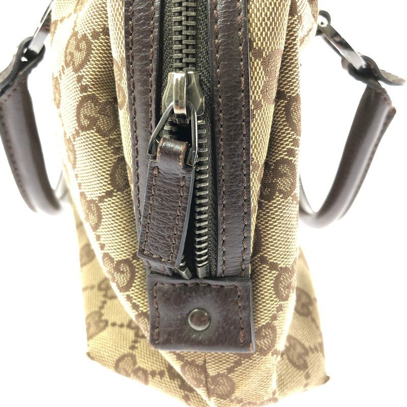 【中古品】【レディース】 GUCCI グッチ MONOGRAM MINI BOSTON BAG 113009 204991 モノグラム ミニ ボストン バッグ 鞄 180-261015-ty-05-tagh カラー：ブラウン 万代Net店