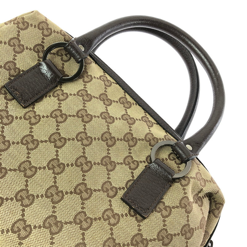 【中古品】【レディース】 GUCCI グッチ MONOGRAM MINI BOSTON BAG 113009 204991 モノグラム ミニ ボストン バッグ 鞄 180-261015-ty-05-tagh カラー：ブラウン 万代Net店