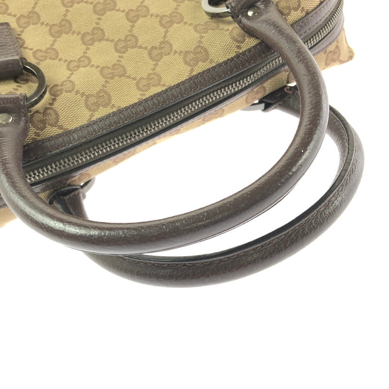 【中古品】【レディース】 GUCCI グッチ MONOGRAM MINI BOSTON BAG 113009 204991 モノグラム ミニ ボストン バッグ 鞄 180-261015-ty-05-tagh カラー：ブラウン 万代Net店