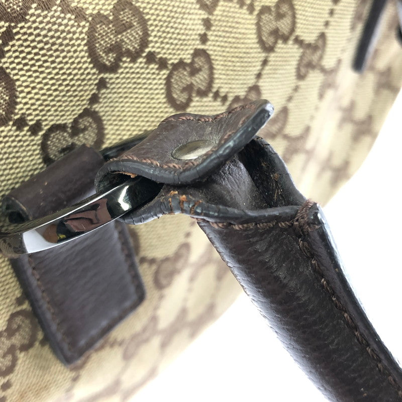 【中古品】【レディース】 GUCCI グッチ MONOGRAM MINI BOSTON BAG 113009 204991 モノグラム ミニ ボストン バッグ 鞄 180-261015-ty-05-tagh カラー：ブラウン 万代Net店