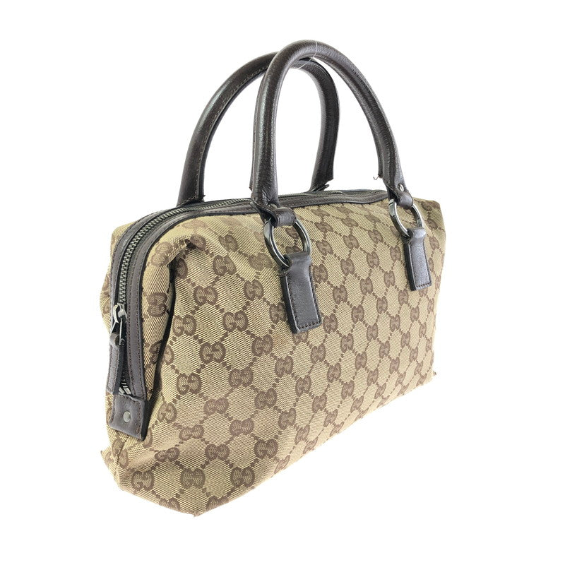 【中古品】【レディース】 GUCCI グッチ MONOGRAM MINI BOSTON BAG 113009 204991 モノグラム ミニ ボストン バッグ 鞄 180-261015-ty-05-tagh カラー：ブラウン 万代Net店
