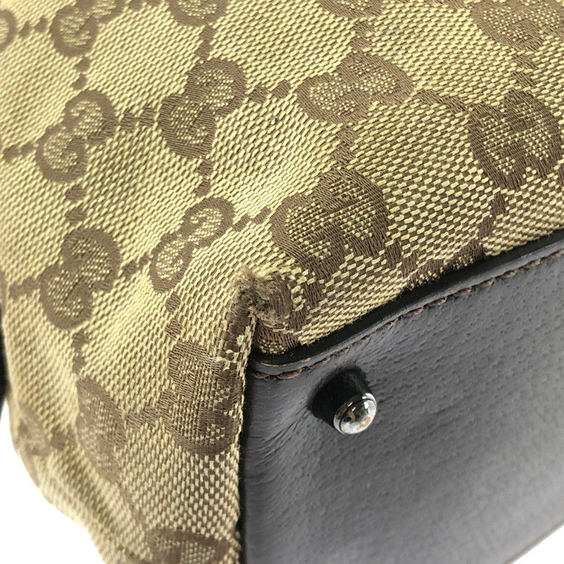 【中古品】【レディース】 GUCCI グッチ MONOGRAM MINI BOSTON BAG 113009 204991 モノグラム ミニ ボストン バッグ 鞄 180-261015-ty-05-tagh カラー：ブラウン 万代Net店