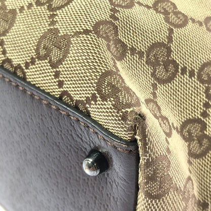 【中古品】【レディース】 GUCCI グッチ MONOGRAM MINI BOSTON BAG 113009 204991 モノグラム ミニ ボストン バッグ 鞄 180-261015-ty-05-tagh カラー：ブラウン 万代Net店