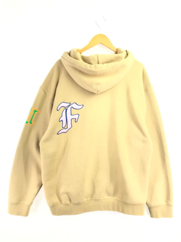 【中古品】【メンズ】 HUF ハフ FLY DIE P O HOODIE PF00622 フライ ダイ プルオーバー フーディー パーカー トップス 142-260924-rt-13-tagh サイズ：XL カラー：ベージュ 万代Net店