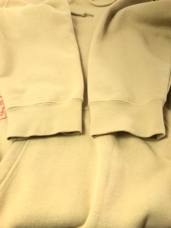 【中古品】【メンズ】 HUF ハフ FLY DIE P O HOODIE PF00622 フライ ダイ プルオーバー フーディー パーカー トップス 142-260924-rt-13-tagh サイズ：XL カラー：ベージュ 万代Net店
