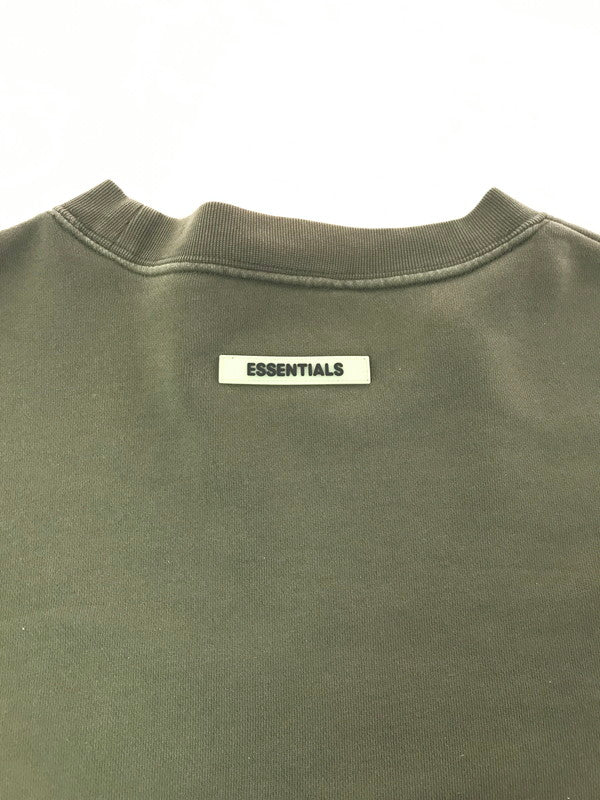 【中古品】【メンズ】 ESSENTIALS FEAR OF GOD エッセンシャルズ フィア オブ ゴッド CREW NECK SWEATSHIRT クルーネック スウェット シャツ トレーナー 142-260924-rt-11-tagh サイズ：S カラー：カーキ 万代Net店