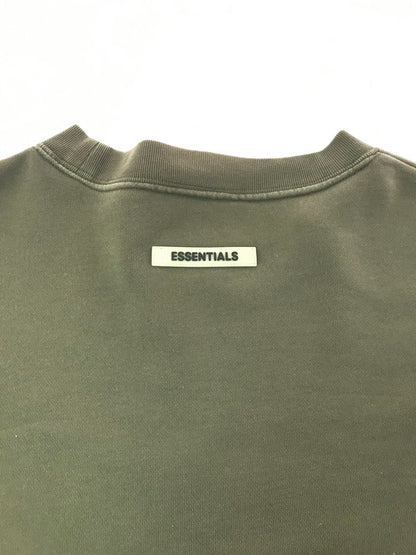 【中古品】【メンズ】 ESSENTIALS FEAR OF GOD エッセンシャルズ フィア オブ ゴッド CREW NECK SWEATSHIRT クルーネック スウェット シャツ トレーナー 142-260924-rt-11-tagh サイズ：S カラー：カーキ 万代Net店