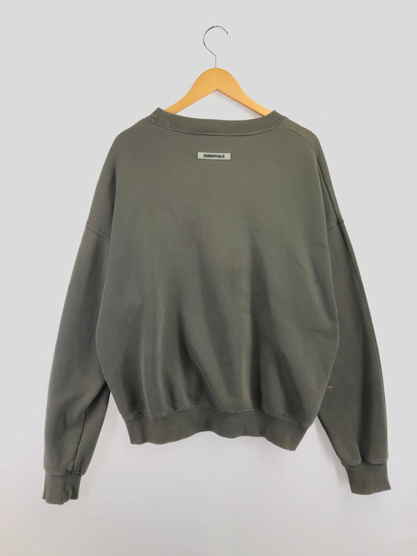 【中古品】【メンズ】 ESSENTIALS FEAR OF GOD エッセンシャルズ フィア オブ ゴッド CREW NECK SWEATSHIRT クルーネック スウェット シャツ トレーナー 142-260924-rt-11-tagh サイズ：S カラー：カーキ 万代Net店
