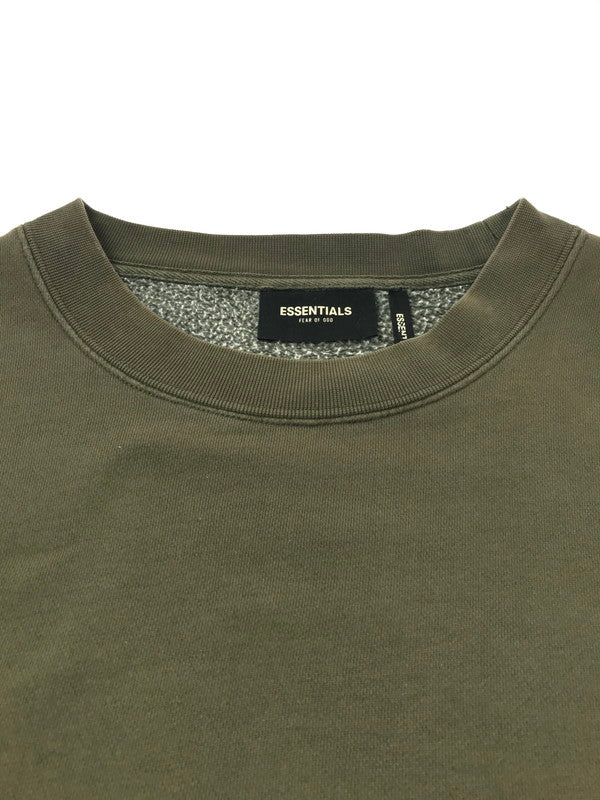 【中古品】【メンズ】 ESSENTIALS FEAR OF GOD エッセンシャルズ フィア オブ ゴッド CREW NECK SWEATSHIRT クルーネック スウェット シャツ トレーナー 142-260924-rt-11-tagh サイズ：S カラー：カーキ 万代Net店