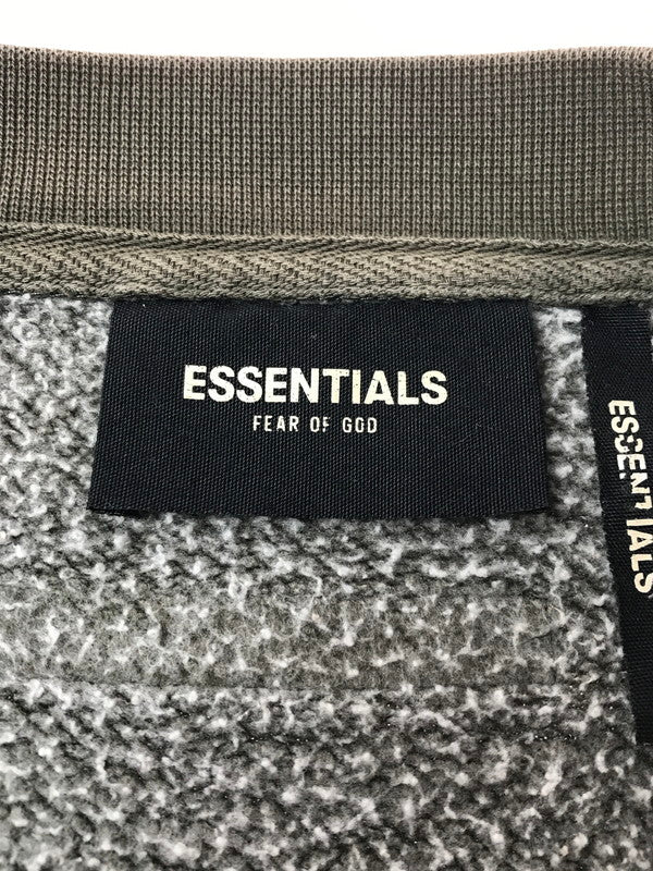 【中古品】【メンズ】 ESSENTIALS FEAR OF GOD エッセンシャルズ フィア オブ ゴッド CREW NECK SWEATSHIRT クルーネック スウェット シャツ トレーナー 142-260924-rt-11-tagh サイズ：S カラー：カーキ 万代Net店
