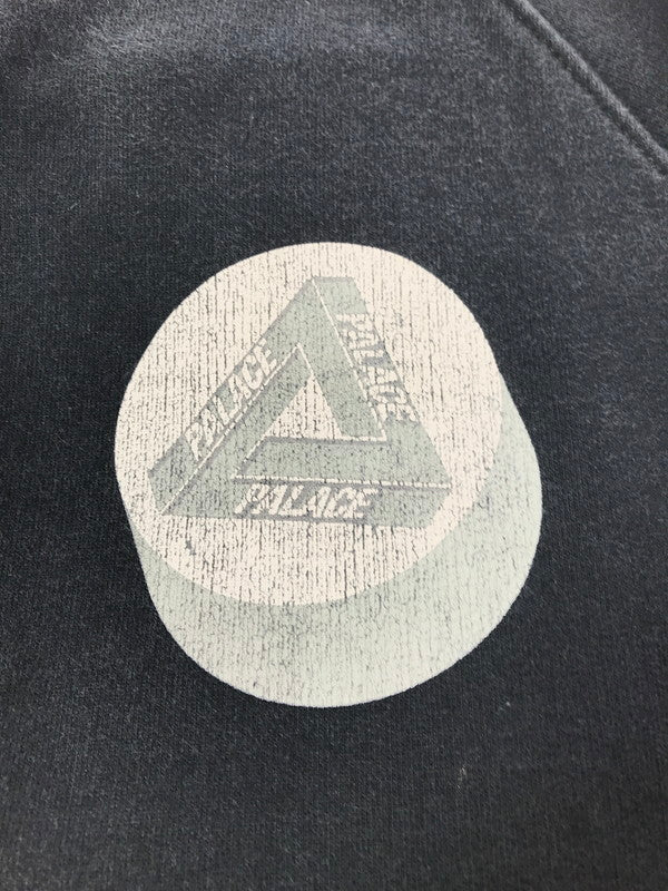 【中古品】【メンズ】 PALACE SKATEBOARDS パレス スケートボーズ BACK PRINT CREW NECK SWEATSHIRT 525405 バック プリント クルーネック スウェット トップス 142-260924-rt-07-tagh サイズ：L カラー：ブラック 万代Net店